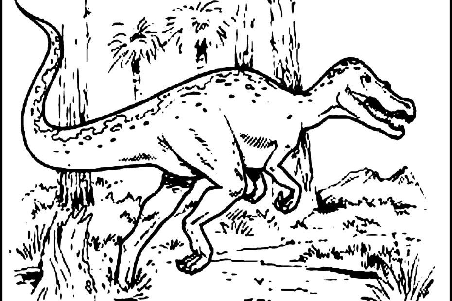 Printable Dinosaur Coloring Sheets