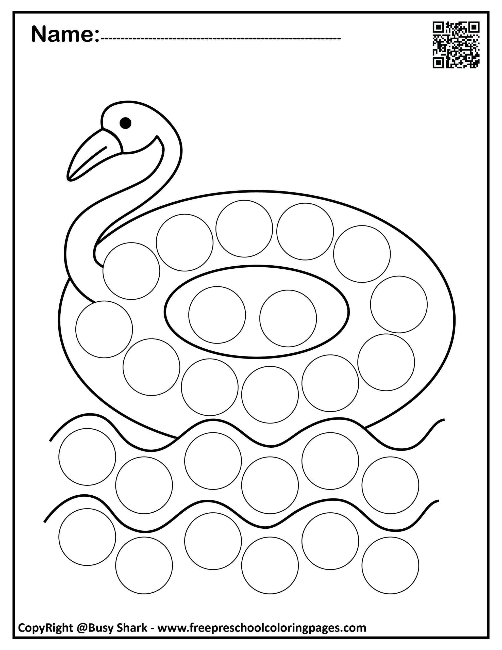 Printable Dot Marker Sheets