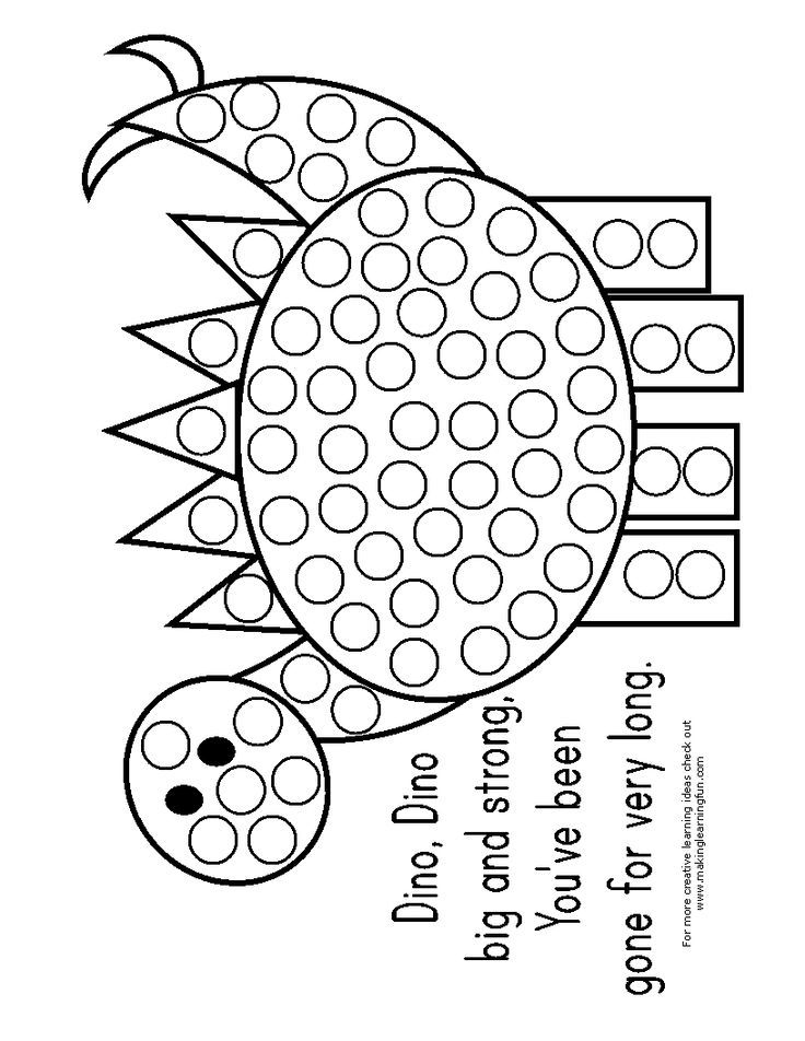 Printable Dot Marker Sheets