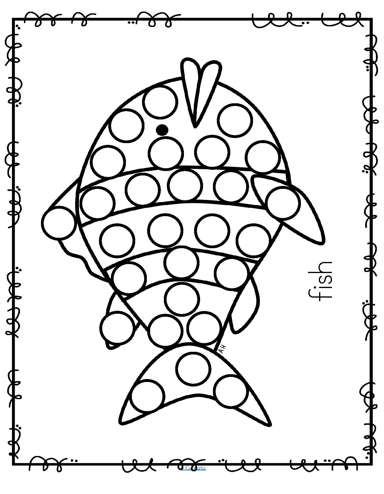 Printable Dot Marker Sheets