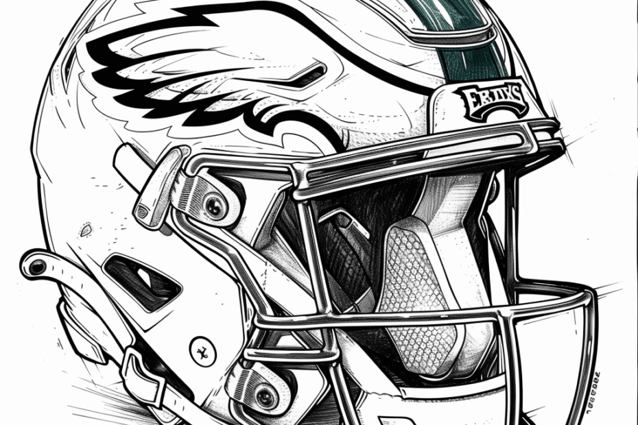 Printable Eagles Super Bowl Coloring Sheets Free Coloring Sheet