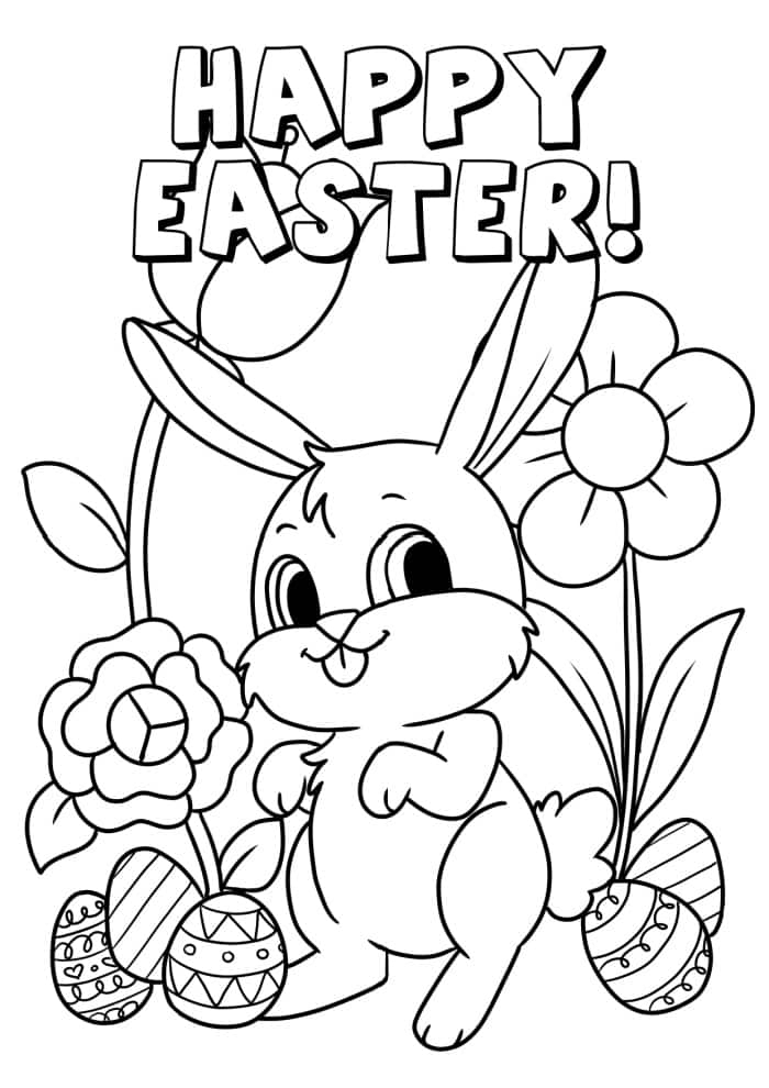 Printable Easter Color Sheets