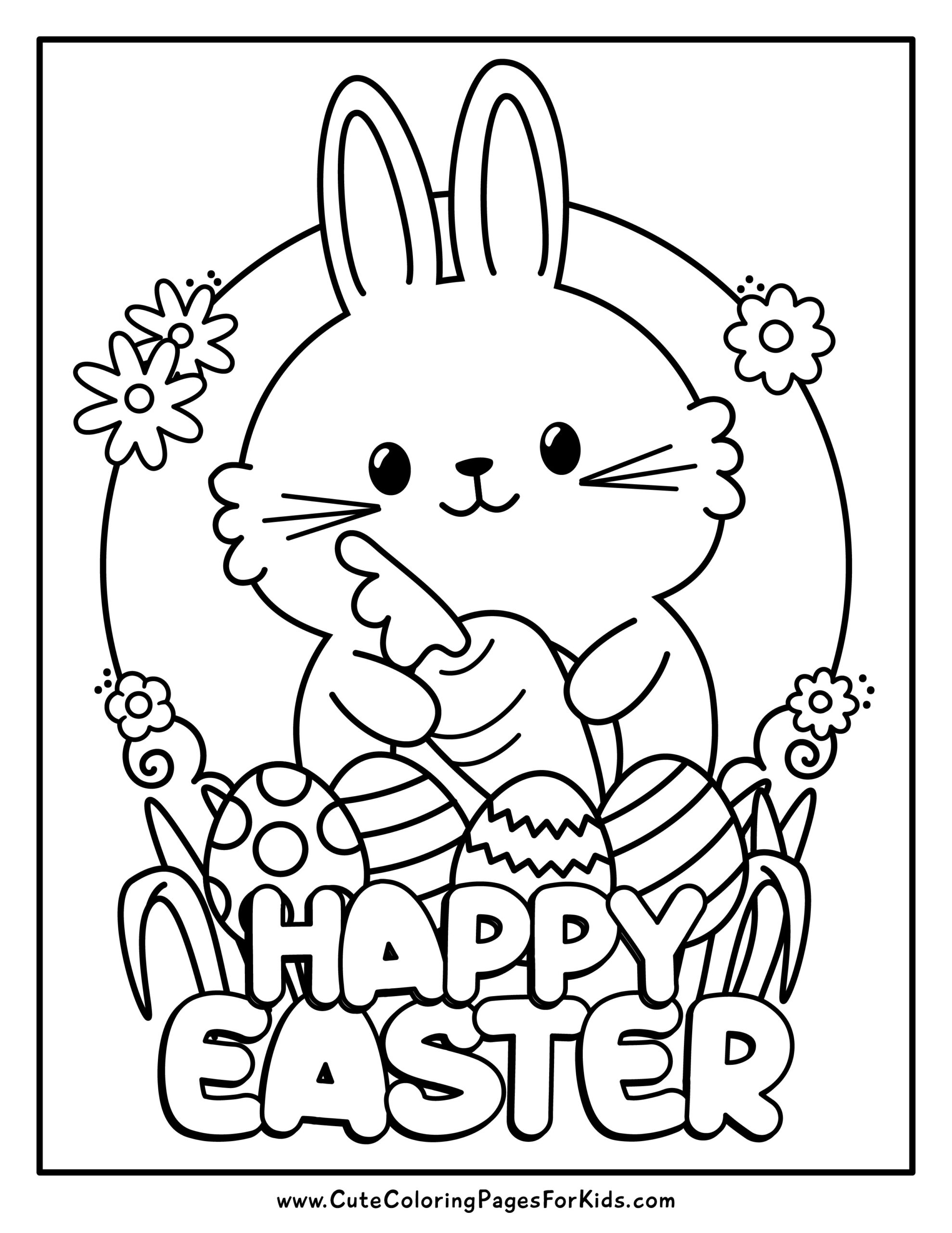 Printable Easter Coloring Sheets Udlvirtual esad edu br