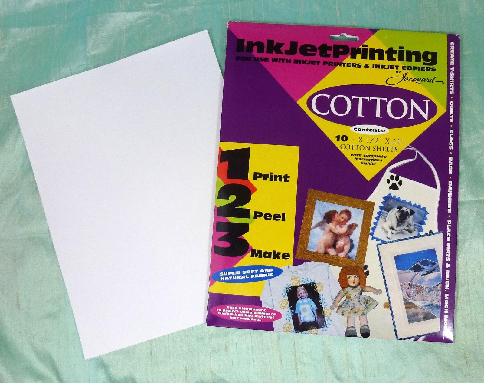 Printable Fabric Sheets For Inkjet Printers