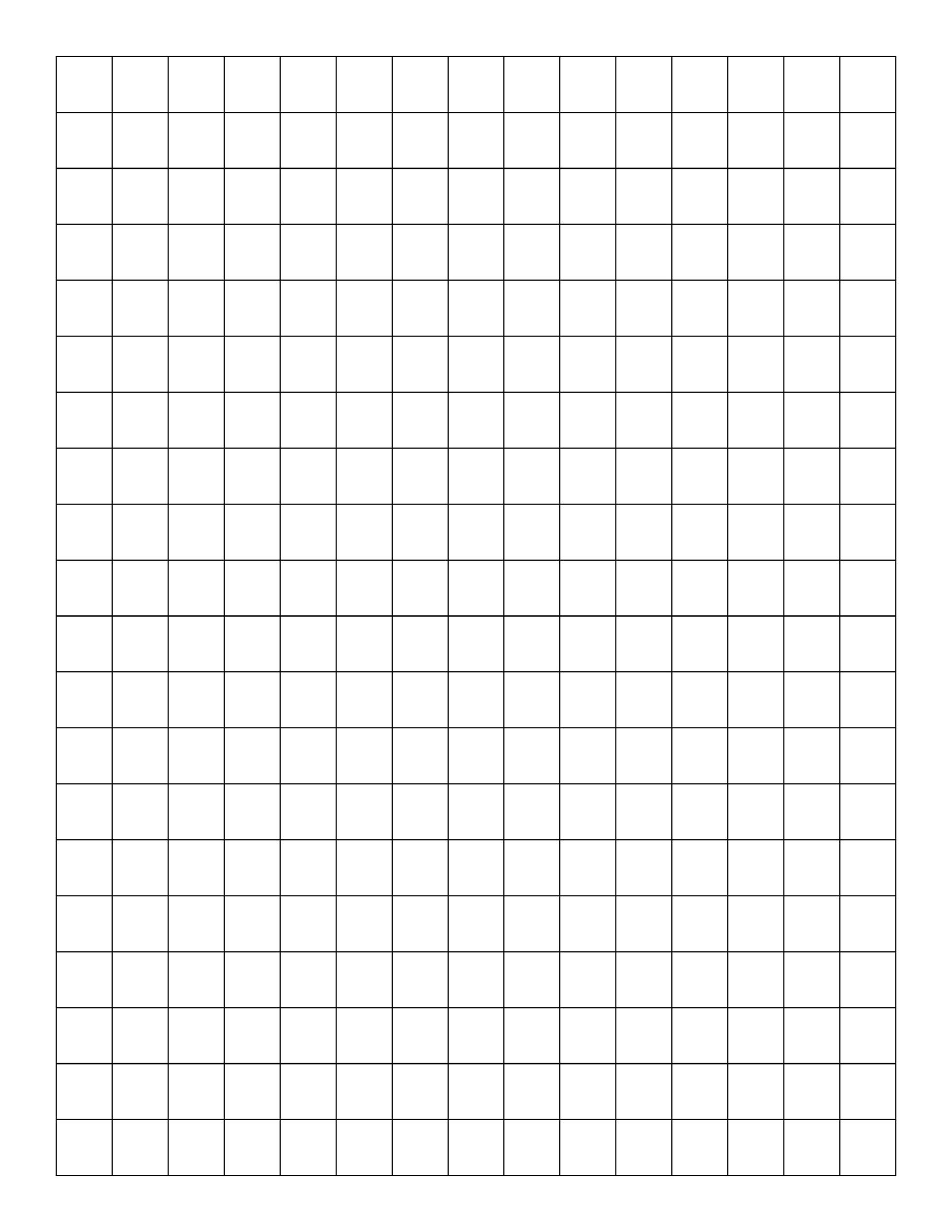 Printable Graph Sheet