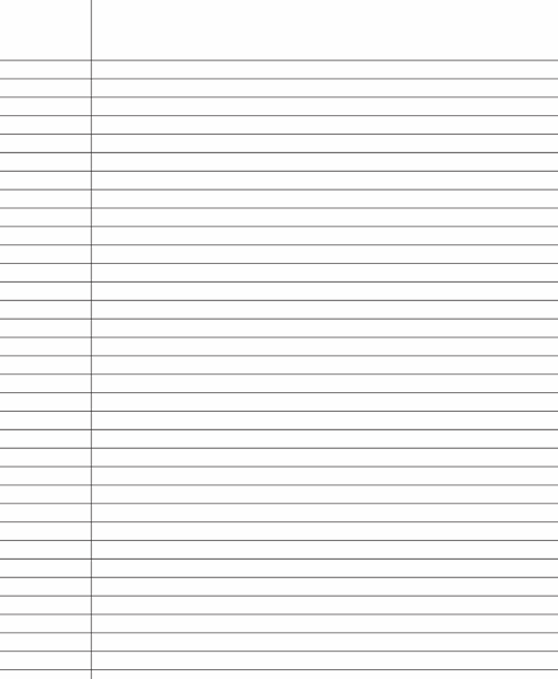Printable Lined Paper Template Daisy Paper