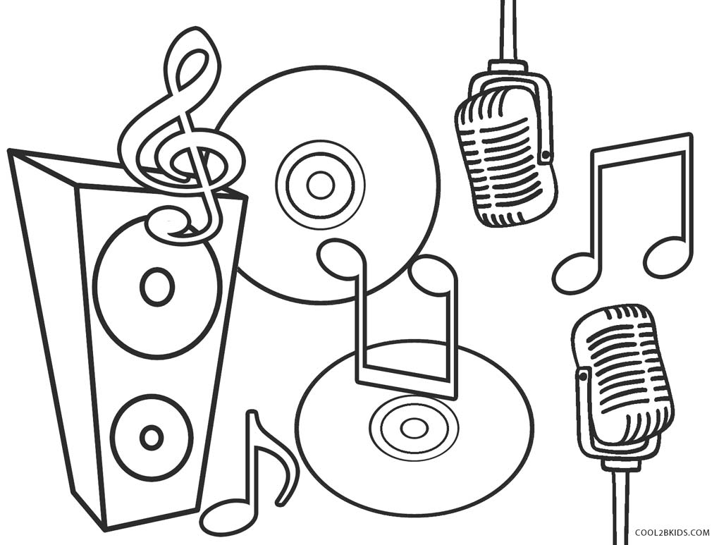 Printable Music Coloring Pages Printable Word Searches