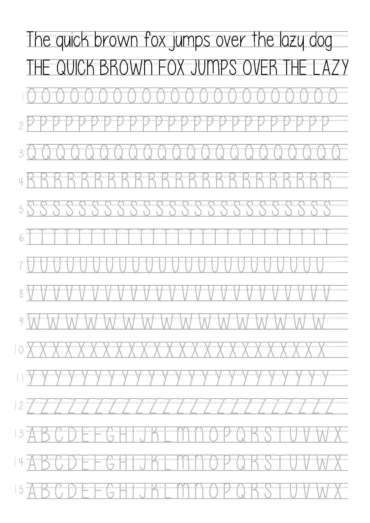 Printable Neat Handwriting Practice Sheets Printable New Year Banners