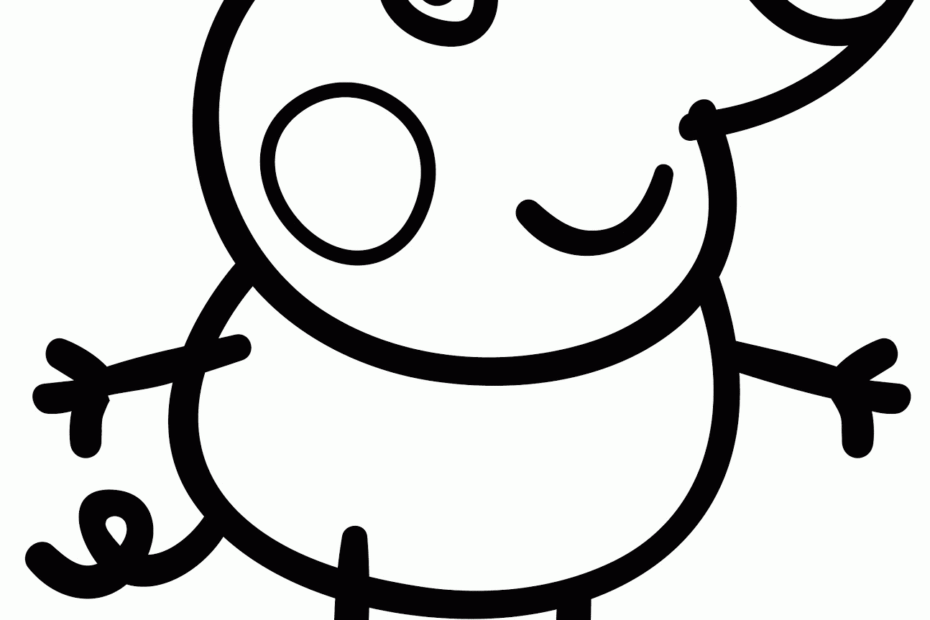 Printable Peppa Pig Coloring Pages Coloring Home