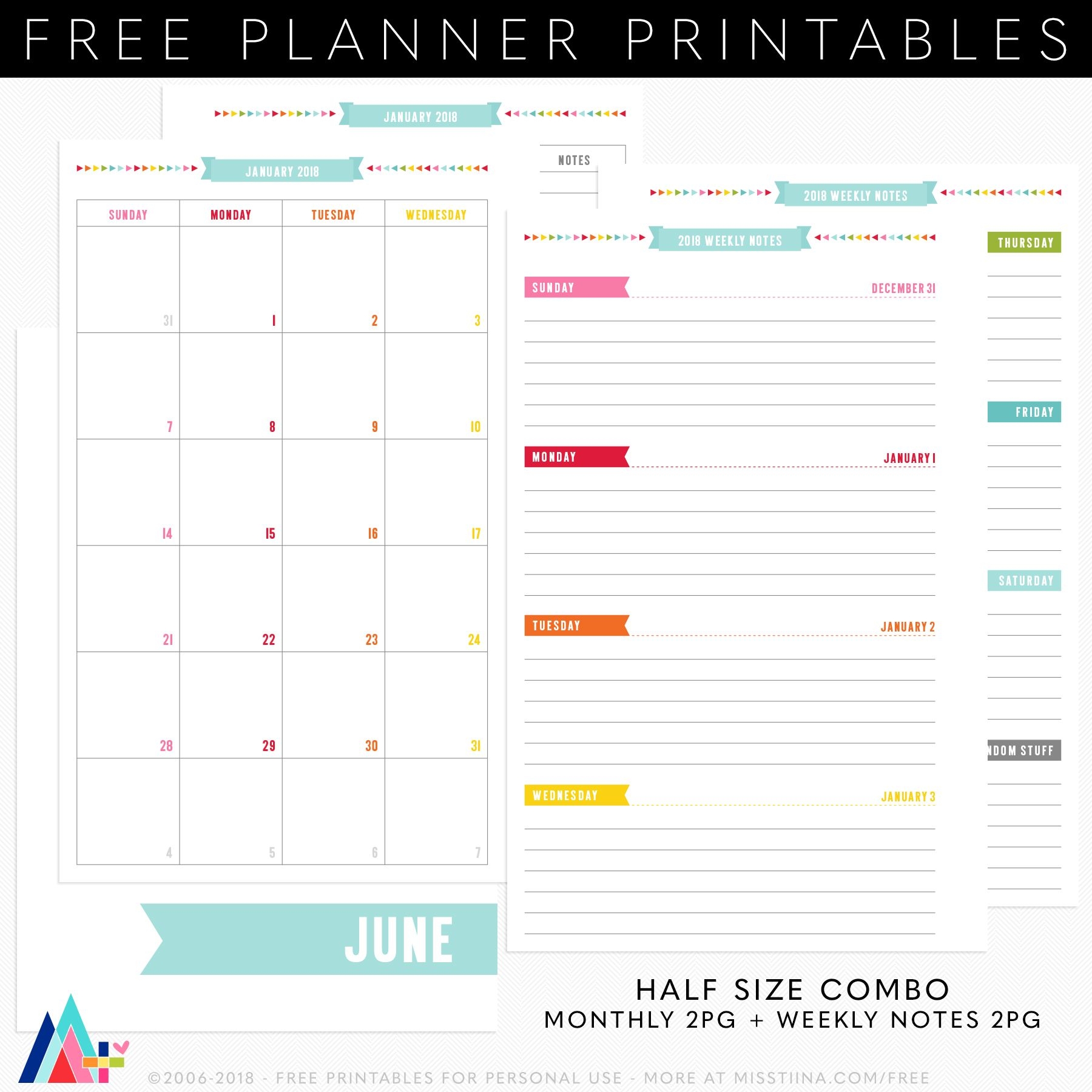 Printable Planner Sheets