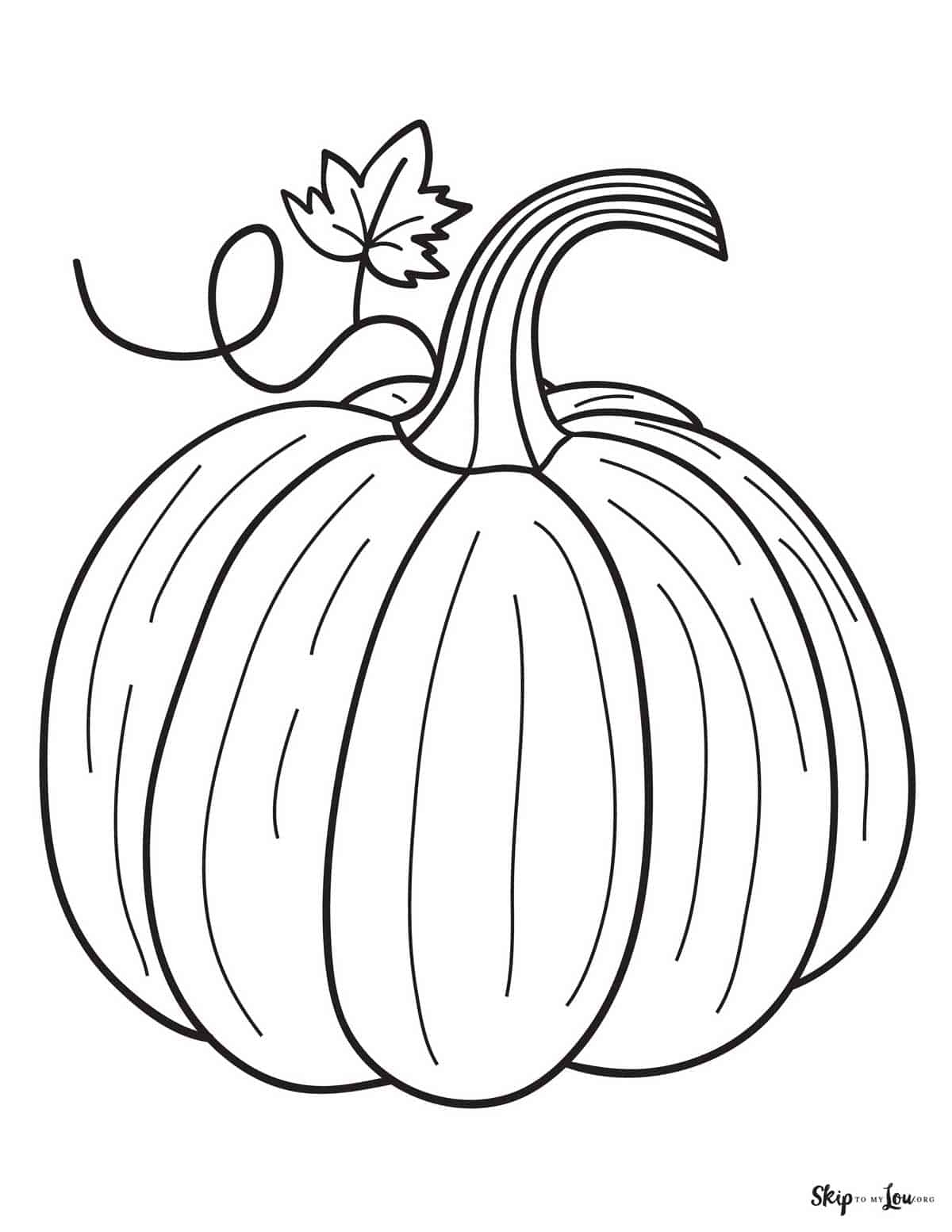 Printable Pumpkin Coloring Calendar Printables