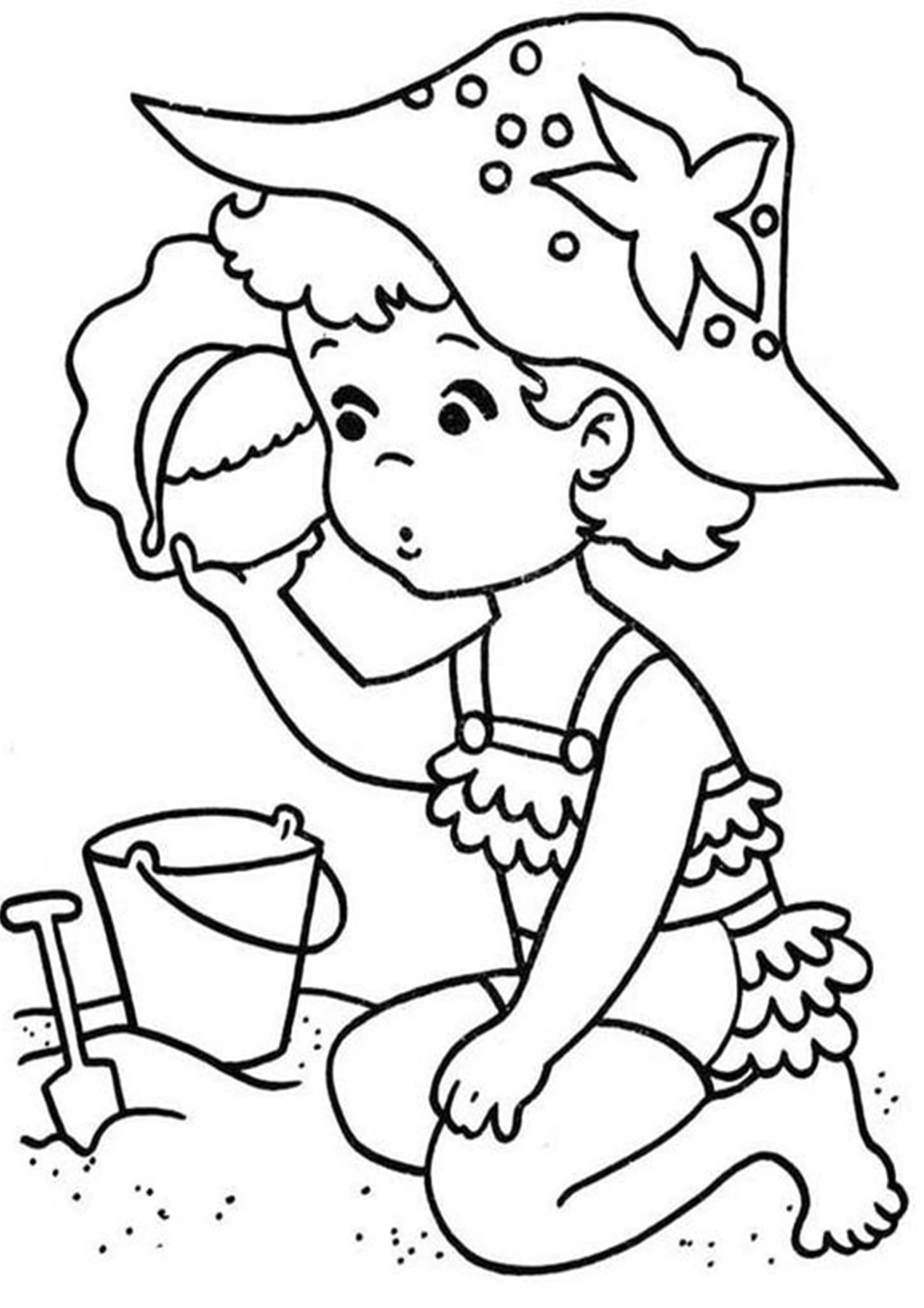 Printable Summer Coloring Sheets