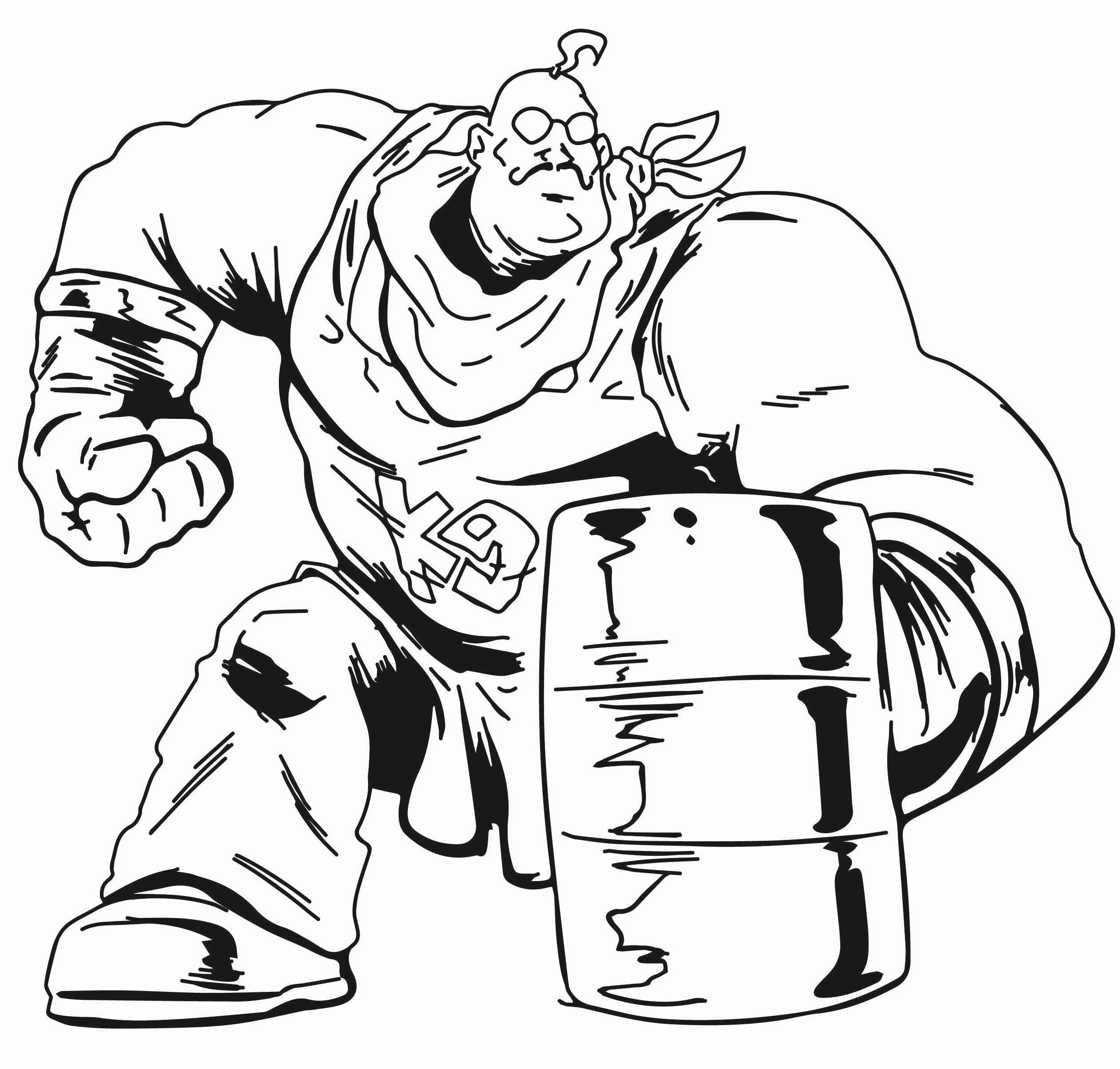 Printable Super Hero Coloring Pages
