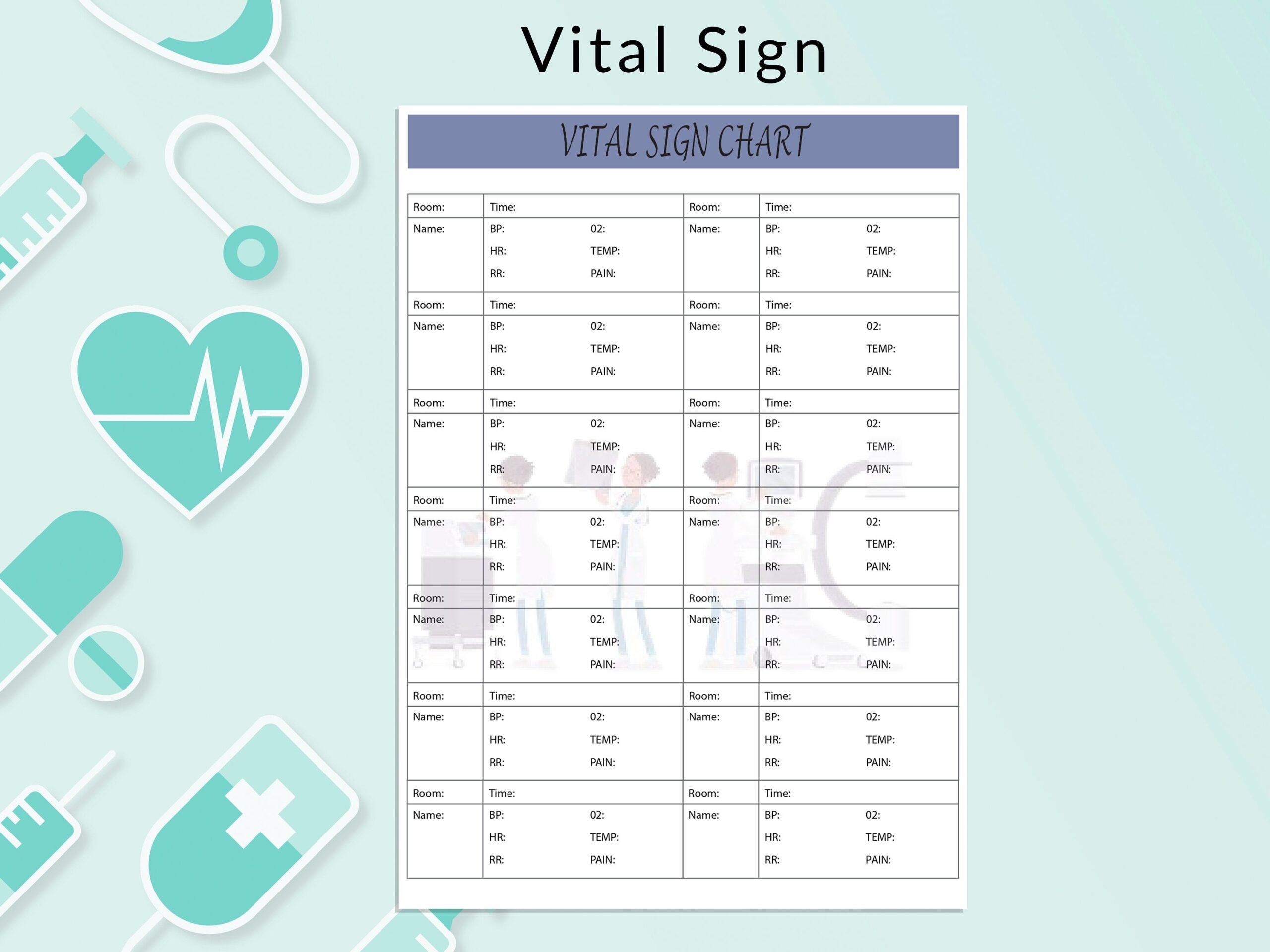 Printable Vital Sign Flow Sheet Chart Sexiz Pix