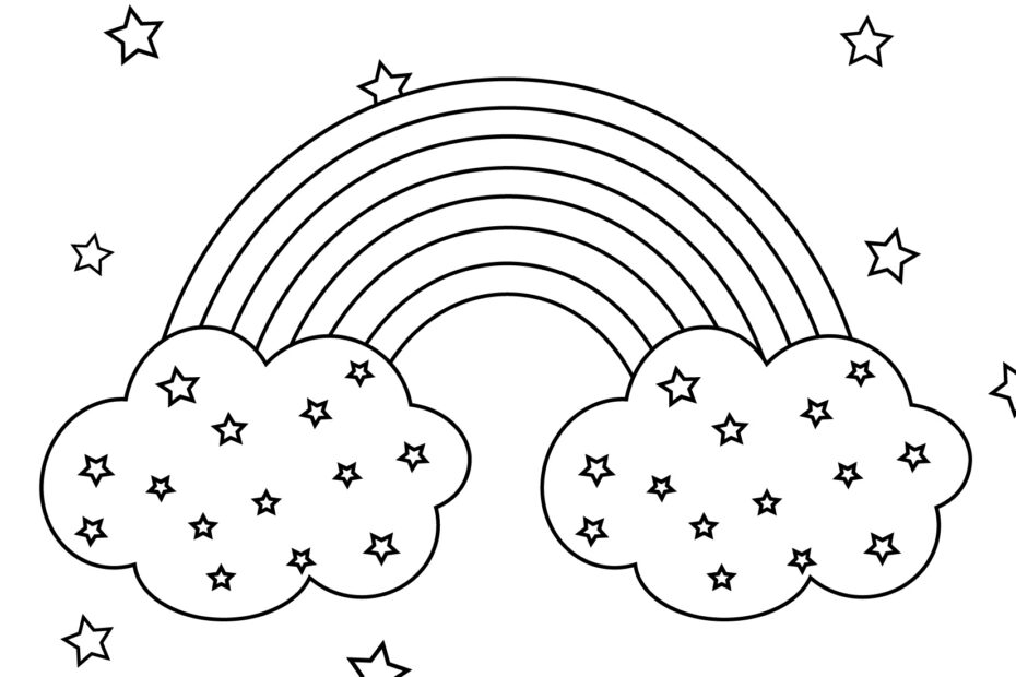 Rainbow Coloring Pages 50 FREE Printable Pages Printabulls