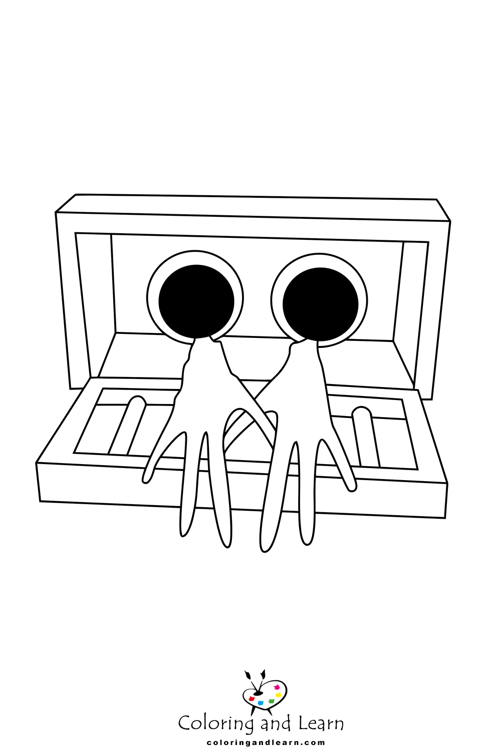 Rainbow Friends Coloring Pages FREE 2025 Coloring And Learn