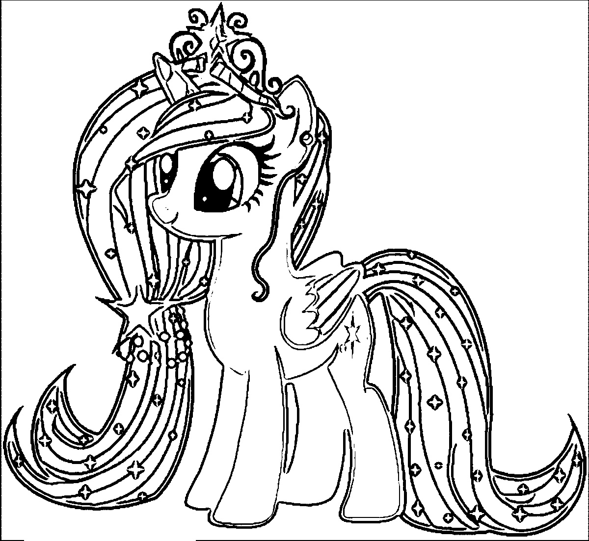 Rarity Coloring Pages Free My Little Pony Coloring Pages Printables
