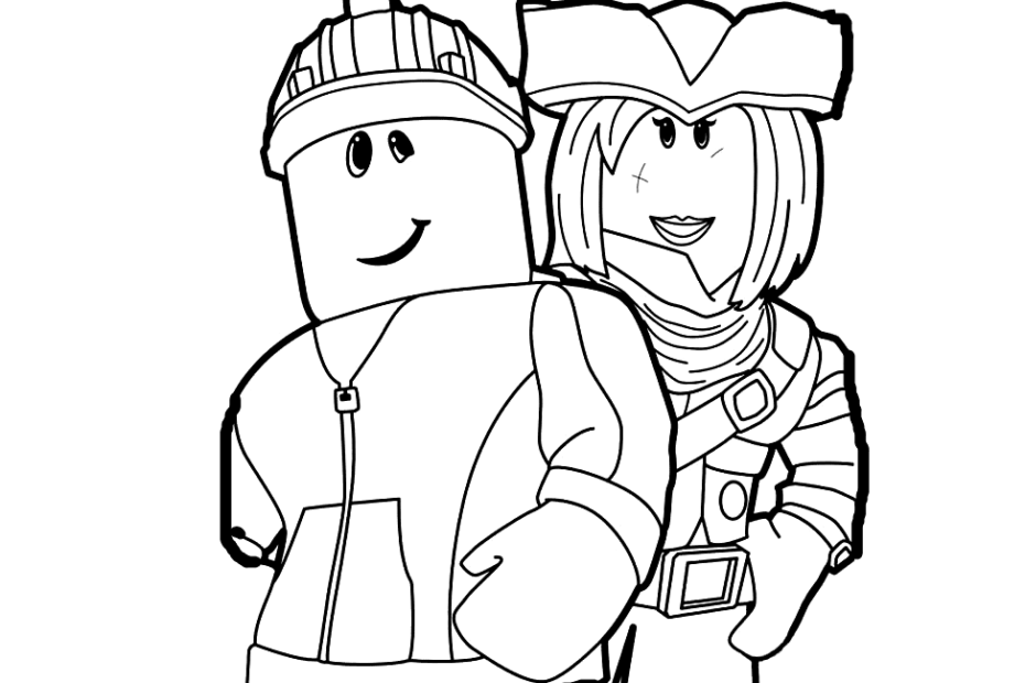 Roblox Characters Coloring Pages Printable Coloring Pages FREE