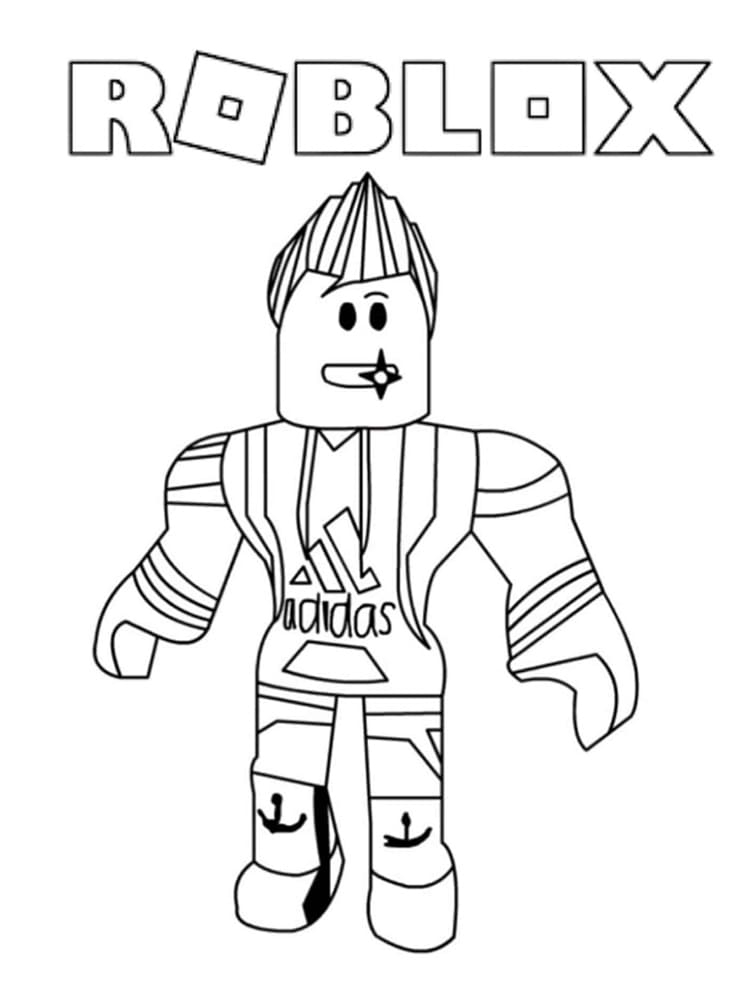 Roblox Logo Coloring Page Download Print Or Color Online For Free