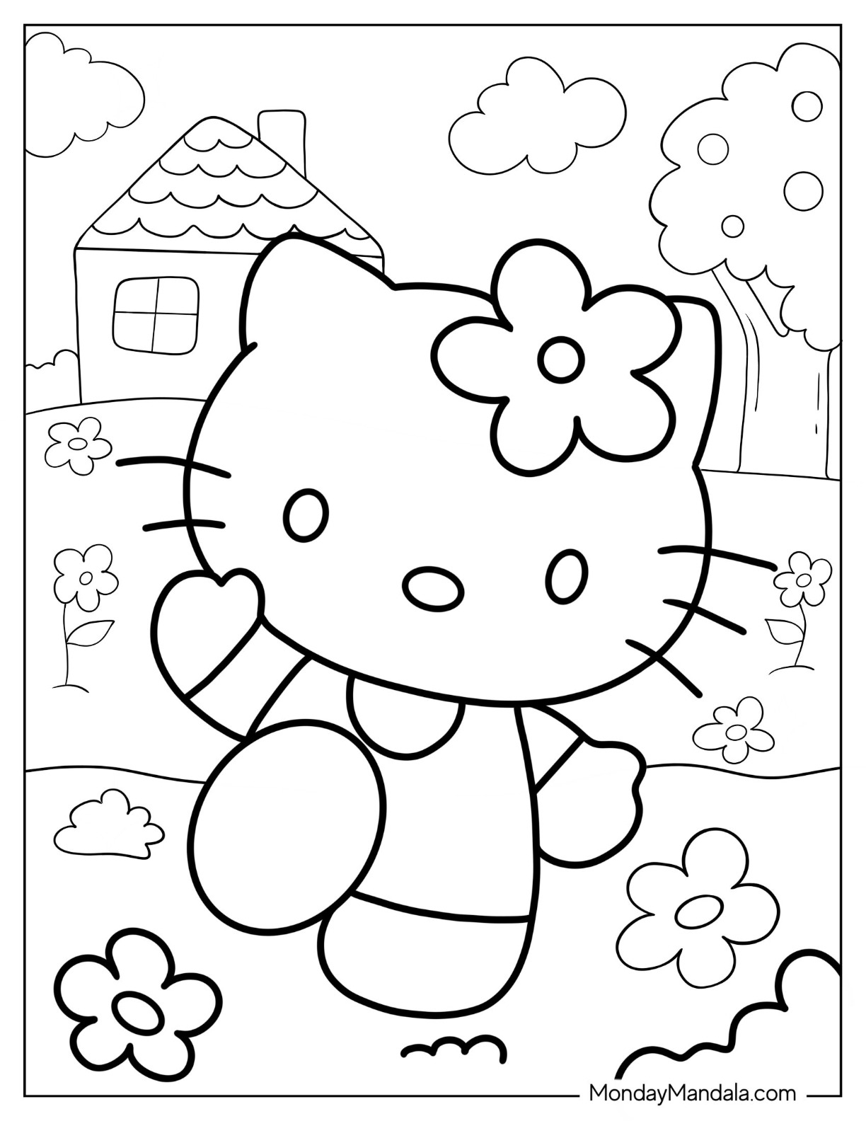 Sanrio Coloring Pages Printable Aesthetic 66 Bratz Coloring