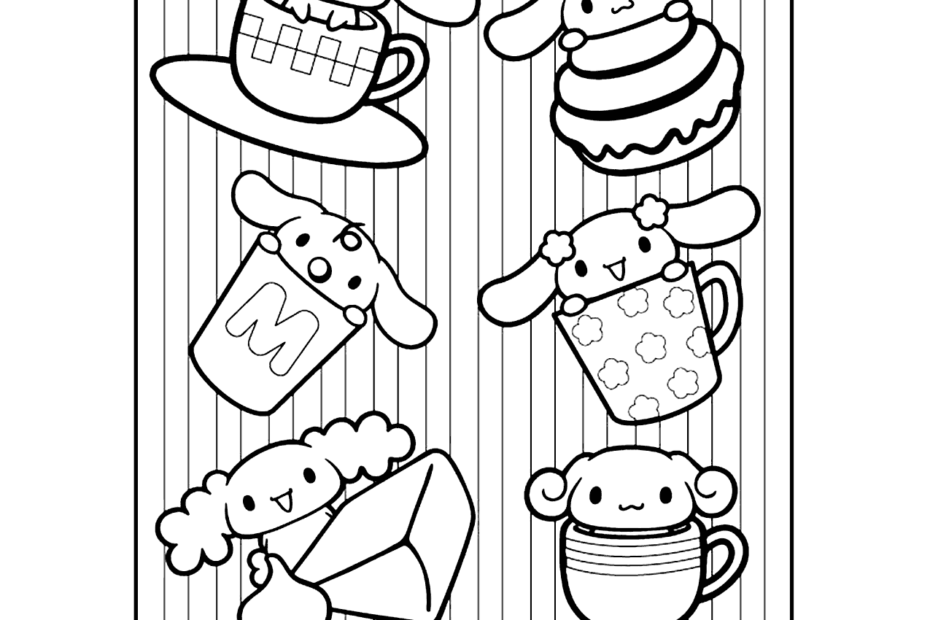 Sanrio Coloring Pages Printable Coloring Pages FREE