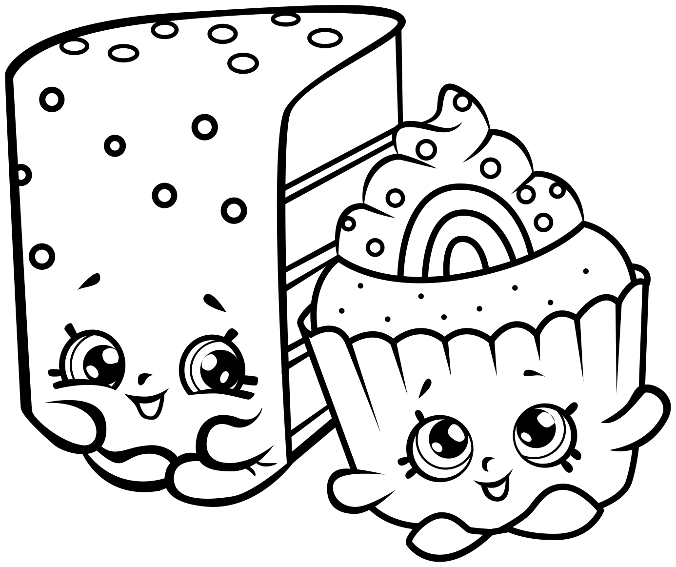 Shopkins Coloring Pages Printables Cakrawalanews
