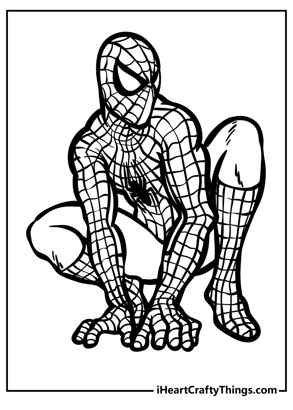 Spiderman Printable Coloring Sheet Prntbl concejomunicipaldechinu gov co