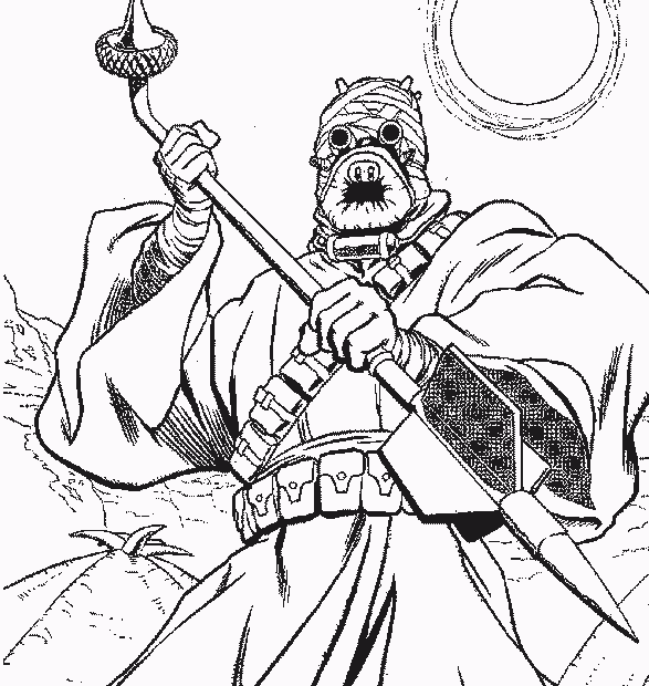 Star Wars Color Page Coloring Pages For Kids Cartoon Characters