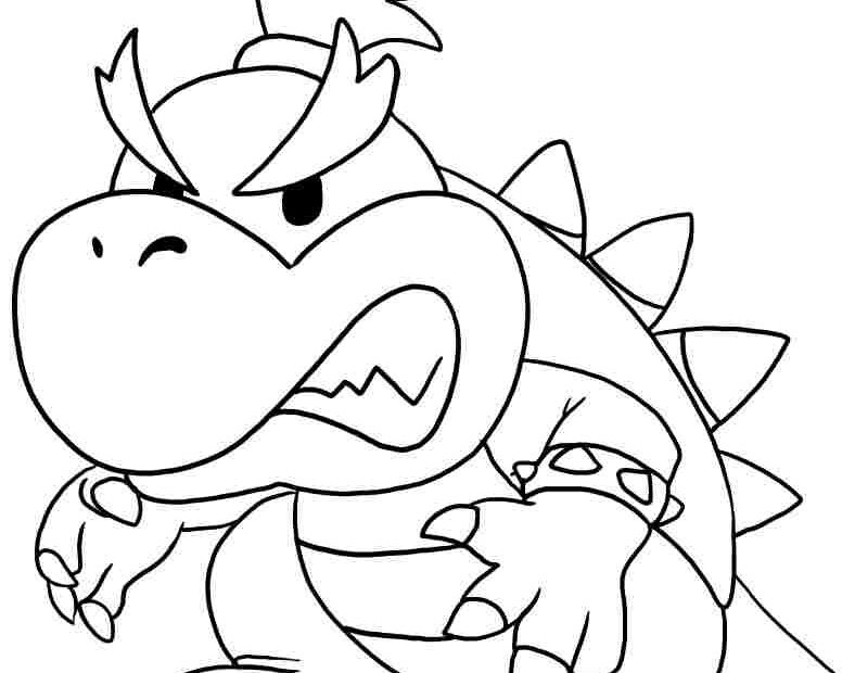 Super Mario Brothers Printable Coloring Pages Coloring Home
