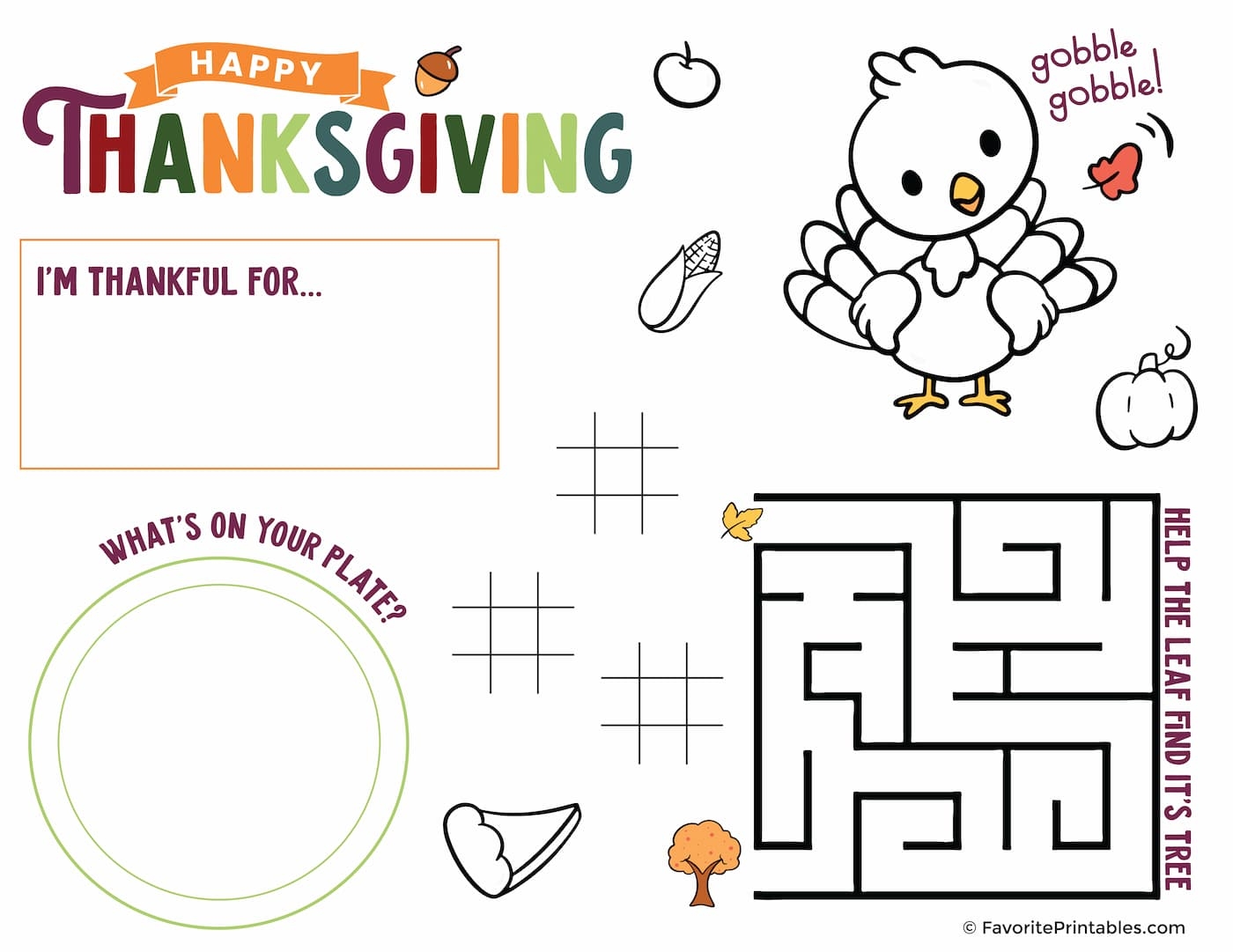 Thanksgiving Worksheet Shop Worksheets Library