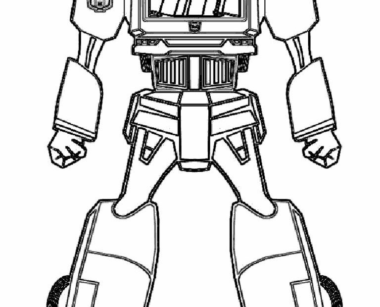Transformers Coloring Pages Optimus Prime Coloring Home