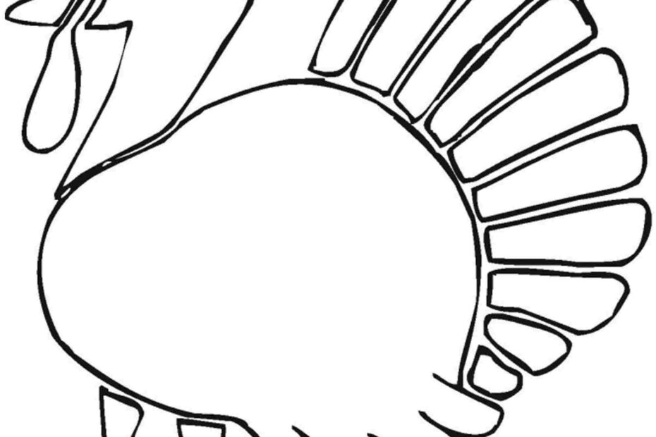 Turkey Coloring Sheets Printable