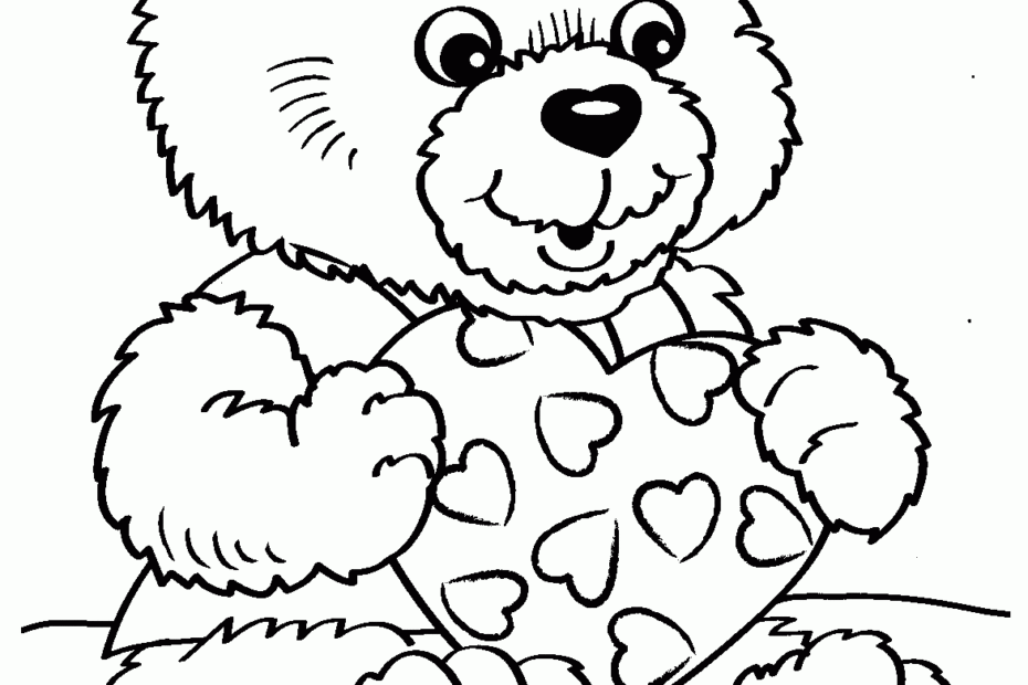 Valentine Coloring Pages Disney Coloring Home