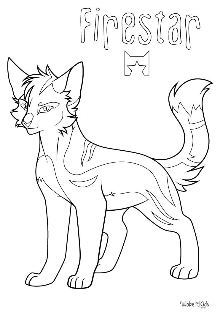 Warrior Cat Coloring Pages To Print Free Infoupdate